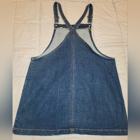 WILD FABLES BRAND DENIM OVERALL DRESS - WOMEN’S SIZE XXL - Picture 2 of 10